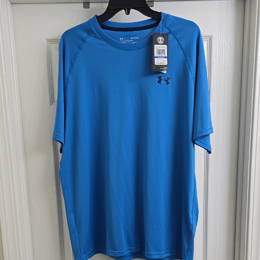 Under Armour Blue Short Sleeve Performance Tee